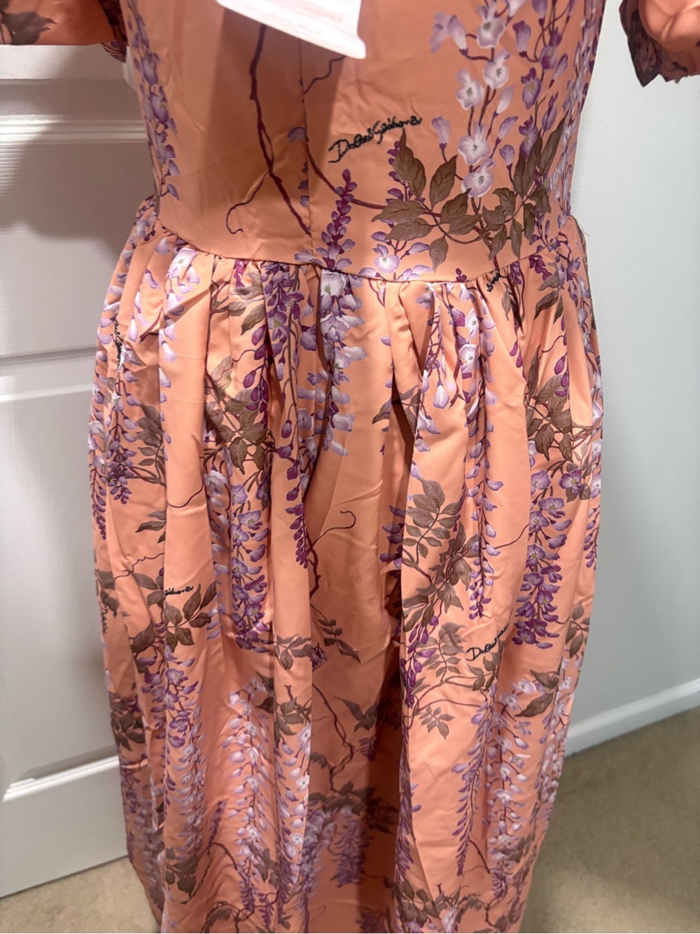 Spring Summer Floral Flowy Maxi Dress - Picture 4 of 6